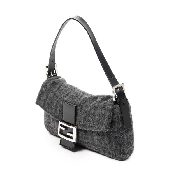 Fendi Wool Baguette - Picture 2 of 9